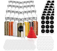 Kamoro HOME & KITCHEN 28 Barattoli spezie per una facile conservazione delle spezie - Contenitori spezie con grande capacità di 170 ml - 42 Shaker in 2 forme per un facile dosaggio