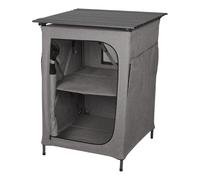 KAMPA - Armadio da camping - Hollow Cupboard Large Grey in Alluminio - Grigio