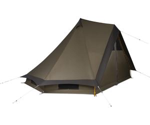 KAMPA - Tenda da camping a forma di tepee per 2 persone - Pineveil 02 Lead Gray/Gargoyle in Silicone - Kaki