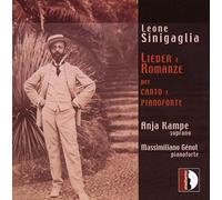 Leone Sinigaglia Lieder and Romances (Kampe, Genot) (CD) Album