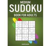 Kampelmann Medium Sudoku Book for Adults (Tascabile)