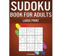Kampelmann Sudoku Book for Adults Large Print (Tascabile)