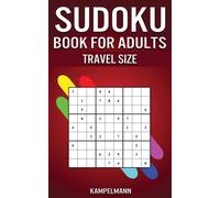 Kampelmann Sudoku Book for Adults Travel Size (Tascabile)
