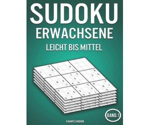 Kampelmann Sudoku Erwachsene leicht bis mittel (Tascabile)