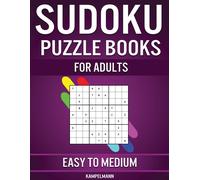 Kampelmann Sudoku Puzzle Book for Adults Easy to Medium (Tascabile)