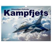 Kampfjets - Düsenjäger-Kalender (Wandkalender 2027 DIN A3 quer), CALVENDO Monats