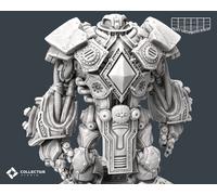 Kampfroboter Miniatura Gnome Erfinder Assistent Figura per Ttrpg's Come D&D5e