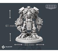 Kampfroboter Miniatura Gnome Erfinder Assistent Figura per Ttrpg's Come D&D5e