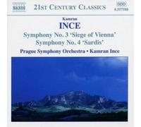 Kamran Ince Symphony No. 3, Symphony No. 4 (Ince, Prague So) (CD) Album