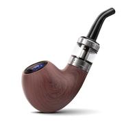 Kamry P6 Pipe elettronica Shisha Display LED di stato, 1200 mAh 30 W Dispositivo per sigaretta elettronica a vapore elevato Watt regolabili con atomizzatore da 2 ml vuoto SENZA nicotina o ricariche