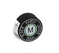 Kamui Punta per stecca da biliardo laminata nera, 1 pezzo, 14 mm, originale (media)