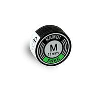KAMUI Punta per Stecca da Biliardo Laminata, Nera, 1 Pezzo (M, 11 mm)