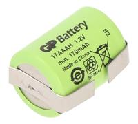 kan 1/3aaa Micro 1,2 Volt 150 mAh NI-MH con saldatura a forma di U