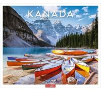Kanada Kalender 2026 - Der Ruf der Wildnis: Der Ruf der Wildnis. Großer Foto-Wandkalender mit faszinierenden Bildern der kanadischen Weite. 55 x 46 cm. Querformat
