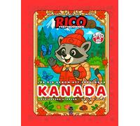 Kanada - Målarbok för barn (5-10 år) | Ricos Resor - Amerika Vol. 6