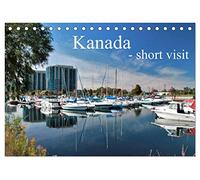 Kanada - short visit (Tischkalender 2026 DIN A5 quer), CALVENDO Monatskalender: Landschaftsimpressionen rund um Barrie - Die Stadt am Lake Simcoe. ... Muskoka Falls und Toronto in Ontario, Kanada.