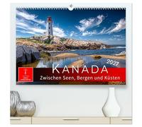 Kanada - zwischen Seen, Bergen und Küsten (hochwertiger Premium Wandkalender 2027 DIN A2 quer), Kunstdruck in Hochglanz: Ein Land für Abenteuer, Freiheit und unberührte Weite.