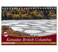 Kanadas British Columbia - Herbstzeit (Tischkalender 2026 DIN A5 quer), CALVENDO Monatskalender: British Columbia, Kanadas drittgrößte Provinz - auch im Herbst einfach wunderbar!