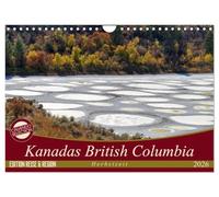 Kanadas British Columbia - Herbstzeit (Wandkalender 2026 DIN A4 quer), CALVENDO Monatskalender: British Columbia, Kanadas drittgrößte Provinz - auch im Herbst einfach wunderbar!