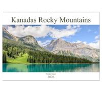 Kanadas Rocky Mountains (Wandkalender 2026 DIN A2 quer), CALVENDO Monatskalender: Imposante Eindrücke der kanadischen Rocky Mountains.