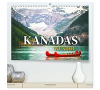 Kanadas Wunder (hochwertiger Premium Wandkalender 2026 DIN A2 quer), Kunstdruck in Hochglanz: Das Land der Seen und Wälder