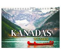 Kanadas Wunder (Tischkalender 2026 DIN A5 quer), CALVENDO Monatskalender: Das Land der Seen und Wälder