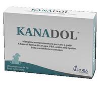 Aurora Biofarma - Antinfiammatorio per cani e gatti Kanadol 30 compresse da 1 g