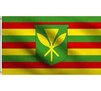 Kanaka Maoli Hawai’I Hawaii King Kamehameha Native Hawaiian Bandiera Da Cortile 90X150Cm Tutte Le Stagioni Banner Stampa Bandiera All'Aperto Per Patio Interni Balcone