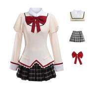 Kaname Madoka Costume Cosplay Akemi Homura/Mami Tomoe/Miki Sayaka Anime, uniforme da donna, abito uniforme per Halloween, feste, carnevale, vestito