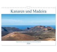 Kanaren und Madeira (Wandkalender 2026 DIN A4 quer), CALVENDO Monatskalender: Impressionen von den kanarischen Inseln und Madeira