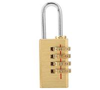 KANASI 4 Digit Resettable Luggage Lock, Mini Combination Padlock for Suitcase Locker Toolbox Travel Security