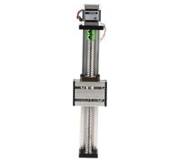 KANASI Guida lineare con vite a ricircolo di sfere, tavola scorrevole CNC ad albero singolo con corsa da 200 mm con motore 42 per applicazioni di automazione (Vite 1610 portata effettiva 200mm)