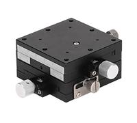 KANASI Linear Stage, piattaforma di spostamento a vite degli assi XY ad alta precisione per test di laboratorio e allineamento di apparecchiature ottiche