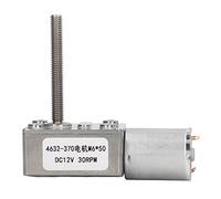 KANASI Motoriduttore DC, motoriduttore autobloccante 30 giri/min con DC12V per apriporta per finestra, apriporta, piccolo argano