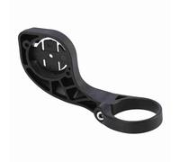 KANASI Supporto per GPS per bicicletta, staffa per manubrio in plastica resistente per computer da ciclismo Edge e Rider (Nera)