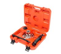 KANBCNG Estrattore di mozzi idraulici, 10T, albero di trasmissione idraulico, 96-125 mm, estrattore di estrattore idraulico per auto (rosso)