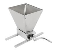 KANBCNG Macinino manuale per cereali, 4 l, distanza regolabile tra la spremitura di cereali, macinino per mais, schiacciamento a fiocchi
