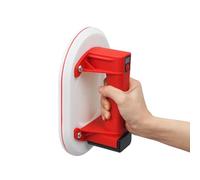 KANBCNG Sollevatore a ventosa a batteria, portata 300 kg, sollevatore elettrico per piastrelle, schermo digitale, sollevatore sottovuoto con 2 ventose da 2400 mAh, aspirapolvere in vetro per