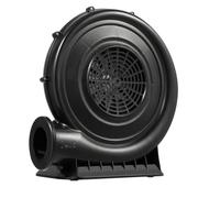 KANBCNG Ventilatore ad aria da 220 V, 370 W, per giocattoli gonfiabili, ventilatore radiale, ventilatore radiale, ventilatore elettrico, ventilatore gonfiabile commerciale, nero