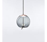 KANBUN Nord Europa Lampada a Sospensione Moderna Corda di Canapa Lampadario in Vetro Ristorante Lampada a Sospensione Vetrina Bar Comodino Moda personalità Creativa Lampade combinate