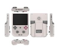 KANBUN RG405V Console di Gioco Portatile, Console di Gioco Portatile retrò Android Verticale 4+128G Senza Giochi, Touch Screen da 4 IPS, 5500mAh, Console di Gioco Portatile Regalo per Bambini-Versione