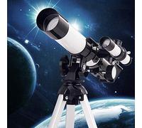KANBUN Telescopio monoculare, lunghezza focale 400 mm Az Monte Telescopio di rifrattazione astronomica, ottica multi-rivestita e prismi BAK-4, in condizioni di scarsa illuminazione con adattatore di