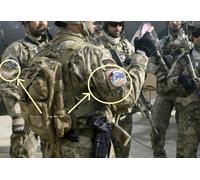 Kandahar-Whacker Jsoc Jtf Ana Afghan Partnering Unità Bardana Ssi Apu 2-PC Set
