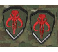 Kandahar-Whacker JTF2 Vêlkrö Toppa : Star Wars Assassino Mandal Bantha Skull X 2