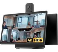 KanDao Meeting Ultra Sistema di telecamere per sale conferenze, telecamera per web-conferenze 4k HDR 360° AI Smart Zooming, touchscreen da 15,6", per conferenze di medie e grandi dimensioni