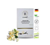KANDÉ Sabbia per Candele Finest con deliziosi granuli di Cera al Profumo di Vaniglia con stoppini granuli per Candele per Creare Candele aromatiche da versare per Tutte Le Dimensioni Set Regalo Fai d