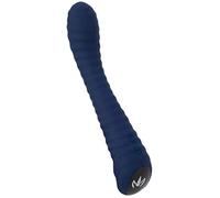 Kandid® Vibratore completamente flessibile | Vibratore a coste per punto G per un piacere extra | 9 modelli di vibrazione | impermeabile | ricaricabile tramite USB | blu