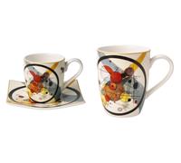 Kandinsky Basile Tazza per Espresso Con Ut + da Caffè Cerchi GOEBEL