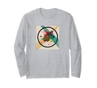 Kandinsky Circles 1923 - Arte Astratta Geometrica Vintage Maglia a Manica