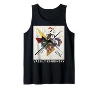 Kandinsky su Bianco II 1923 Opera d'Arte Astratta Arte Bauhaus Canotta